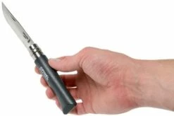 Opinel Pocket Knife No. 08RV Black, Stainless Steel, Blade Length 8.5 Cm -KNIVESANDTOOLS Sales OP001982 07 opinel