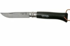 Opinel Trekking No. 08RV Pocket Knife, Dark Brown