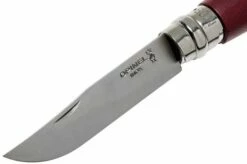 Opinel Trekking No. 08RV Pocket Knife, Burgundy -KNIVESANDTOOLS Sales OP002213 03 opinel