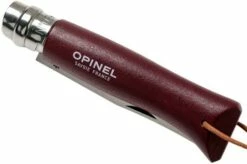 Opinel Trekking No. 08RV Pocket Knife, Burgundy -KNIVESANDTOOLS Sales OP002213 04 opinel
