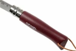 Opinel Trekking No. 08RV Pocket Knife, Burgundy -KNIVESANDTOOLS Sales OP002213 06 opinel