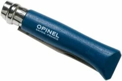 Opinel Pocket Knife No. 08RV Dark Blue, Stainless Steel, Blade Length 8.5 Cm -KNIVESANDTOOLS Sales OP002263 04 opinel