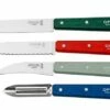 Opinel Les Essentiels Du Cuisinier 002576, 4-piece Peeling Knife Set -KNIVESANDTOOLS Sales OP002576 01 opinel 1
