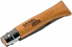 Opinel No. 10 Pocket Knife, Carbon Steel, Blade Length 10 Cm -KNIVESANDTOOLS Sales OP010 04 opinel v201901