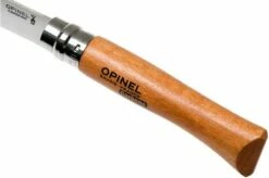 Opinel No. 10 Pocket Knife, Carbon Steel, Blade Length 10 Cm -KNIVESANDTOOLS Sales OP010 07 opinel v201901