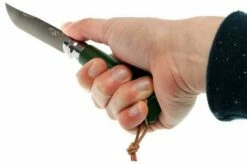 Opinel Trekking Pocket Knife No. 08, Khaki -KNIVESANDTOOLS Sales OPT001703 05 opinel trekking opt001703 d5