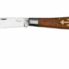 Otter Anchor Knife 173 R Large Stainless, Sapeli, Brass Anchor, Pocket Knife -KNIVESANDTOOLS Sales OR173R 01 otter