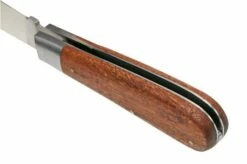 Otter Anchor Knife 173 R Large Stainless, Sapeli, Brass Anchor, Pocket Knife -KNIVESANDTOOLS Sales OR173R 05 otter