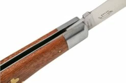 Otter Anchor Knife 173 R Large Stainless, Sapeli, Brass Anchor, Pocket Knife -KNIVESANDTOOLS Sales OR173R 06 otter