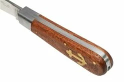 Otter Anchor Knife 173 R Large Stainless, Sapeli, Brass Anchor, Pocket Knife -KNIVESANDTOOLS Sales OR173R 07 otter