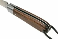 Otter Anchor Knife SET 172 Large Stainless, Smoked Oak, Brass Anchor, Leather Strap, Pocket Knife -KNIVESANDTOOLS Sales ORSET172 05 otter 1