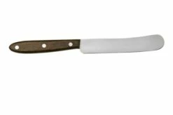 Otter Tafel Smoked Oak Stainless Steel Table Knife 12.5 Cm -KNIVESANDTOOLS Sales ORTAFELRAU 02 otter