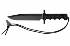 Pohl Force Quebec Two, 2444 Black, Fixed Knife