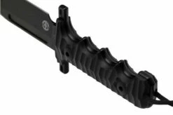 Pohl Force Quebec Two, 2444 Black, Fixed Knife -KNIVESANDTOOLS Sales PF2444 04 pohlforce