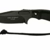 Pohl Force Compact One Black 6022 Fixed Knife, Dietmar Pohl Design -KNIVESANDTOOLS Sales PF6022 01 pohl