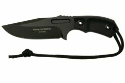 Pohl Force Compact One Black 6022 Fixed Knife, Dietmar Pohl Design