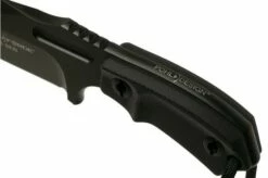 Pohl Force Compact One Black 6022 Fixed Knife, Dietmar Pohl Design -KNIVESANDTOOLS Sales PF6022 04 pohl