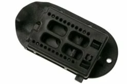 Pohl Force Compact One Black 6022 Fixed Knife, Dietmar Pohl Design -KNIVESANDTOOLS Sales PF6022 06 pohl