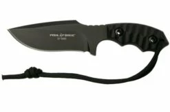 Pohl Force Compact Two Black 6032 Fixed Knife, Dietmar Pohl Design