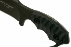 Pohl Force Compact Two Black 6032 Fixed Knife, Dietmar Pohl Design -KNIVESANDTOOLS Sales PF6032 04 pohl
