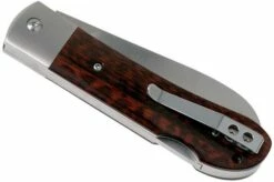 QSP Knife Worker QS128-C Wood Handle Pocket Knife, Arthur Brehm Design -KNIVESANDTOOLS Sales QS128 C 04 qsp