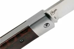 QSP Knife Worker QS128-C Wood Handle Pocket Knife, Arthur Brehm Design -KNIVESANDTOOLS Sales QS128 C 06 qsp