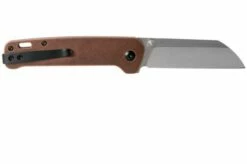 QSP Knife Penguin QS130-K Copper, Satin, Pocket Knife -KNIVESANDTOOLS Sales QS130 K 02 qsp