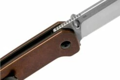 QSP Knife Penguin QS130-K Copper, Satin, Pocket Knife -KNIVESANDTOOLS Sales QS130 K 06 qsp