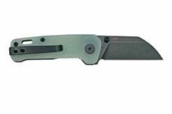 QSP Knife Penguin Mini QS130XS-F2, Blackwashed 14C28N, Natural G10 Pocket Knife -KNIVESANDTOOLS Sales QS130XS F2 02 qsp