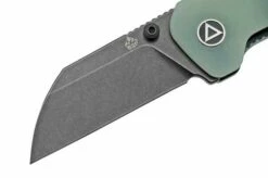 QSP Knife Penguin Mini QS130XS-F2, Blackwashed 14C28N, Natural G10 Pocket Knife -KNIVESANDTOOLS Sales QS130XS F2 03 qsp