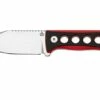 QSP Knife Canary QS141-B1 Stonewashed, Black Red G10, Neck Knife -KNIVESANDTOOLS Sales QS141 B1 01 qsp 1