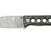 QSP Knife Canary QS141-E Damascus, Aluminium Foil Carbon Fibre, Neck Knife -KNIVESANDTOOLS Sales QS141 E 01 qsp