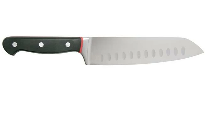 Richardson Sheffield Velocity R123BFCSB3161 Santoku With Dimples, 17.5cm 4 Richardson Sheffield Velocity R123BFCSB3161 Santoku With Dimples, 17.5cm - Image 2