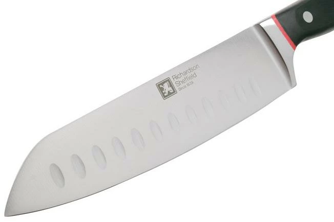 Richardson Sheffield Velocity R123BFCSB3161 Santoku With Dimples, 17.5cm 5 Richardson Sheffield Velocity R123BFCSB3161 Santoku With Dimples, 17.5cm - Image 3