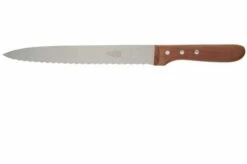 Robert Herder 1602100004 Bread And Carving Knife 25 Cm, Plum Wood