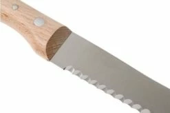 Robert Herder Bread Knife Straight Classic Red Beech Stainless Steel -KNIVESANDTOOLS Sales RH271175001 04 robert herder rh271175001 04