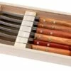 Robert Herder Buckels Set Of 6 Breakfast Knives, In 6 Woods -KNIVESANDTOOLS Sales RH9554 2002 99 01 robert herder buckels rh9554 2002 99 01