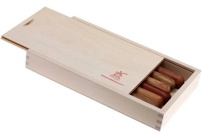 Robert Herder Buckels Set Of 6 Breakfast Knives, In 6 Woods 9 Robert Herder Buckels Set Of 6 Breakfast Knives, In 6 Woods - Image 7