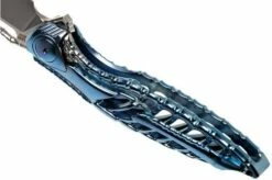 Rike Thor 6 Blue Titanium, Integral Pocket Knife -KNIVESANDTOOLS Sales RKTHOR6 B 05 rike knives rkthor6 b 05