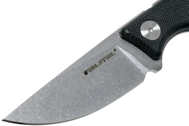 Real Steel Receptor 3550 Stonewashed Fixed Knife, Ostap Hel Design 5 Real Steel Receptor 3550 Stonewashed Fixed Knife, Ostap Hel Design - Image 3