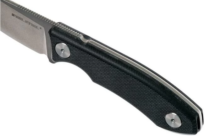 Real Steel Receptor 3550 Stonewashed Fixed Knife, Ostap Hel Design 7 Real Steel Receptor 3550 Stonewashed Fixed Knife, Ostap Hel Design - Image 5