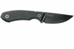 Real Steel Receptor 3551 Blackwashed Fixed Knife, Ostap Hel Design -KNIVESANDTOOLS Sales RL3551 02 real steel
