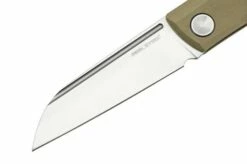 Real Steel Solis Lite 7064BB, Coyote G10, Satin D2 Slipjoint Pocket Knife -KNIVESANDTOOLS Sales RL7064BB 03 realsteel