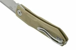 Real Steel Solis Lite 7064BB, Coyote G10, Satin D2 Slipjoint Pocket Knife -KNIVESANDTOOLS Sales RL7064BB 04 realsteel