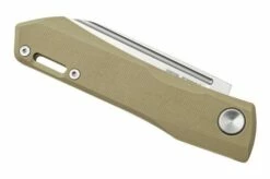 Real Steel Solis Lite 7064BB, Coyote G10, Satin D2 Slipjoint Pocket Knife -KNIVESANDTOOLS Sales RL7064BB 06 realsteel