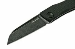 Real Steel Solis Lite, Knivesandtools Exclusive, Black Stonewash, 7064BS Slipjoint Pocket Knife -KNIVESANDTOOLS Sales RL7064BS 03 realsteel