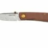Real Steel Luna Boost Premium, Damascus, Brown Micarta Knivesandtools Exclusive Pocket Knife -KNIVESANDTOOLS Sales RL7078 01 realsteel