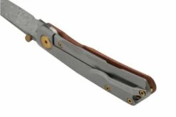 Real Steel Luna Boost Premium, Damascus, Brown Micarta Knivesandtools Exclusive Pocket Knife -KNIVESANDTOOLS Sales RL7078 04 realsteel