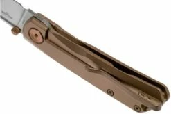 Real Steel Luna ECO Bronze Stonewash RL7084 Pocket Knife, Poltergeist Design -KNIVESANDTOOLS Sales RL7084 05 real steel