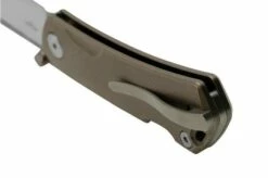 Real Steel Luna Maius Titanium Tan Bronze 7092, Pocket Knife -KNIVESANDTOOLS Sales RL7092 04 realsteel